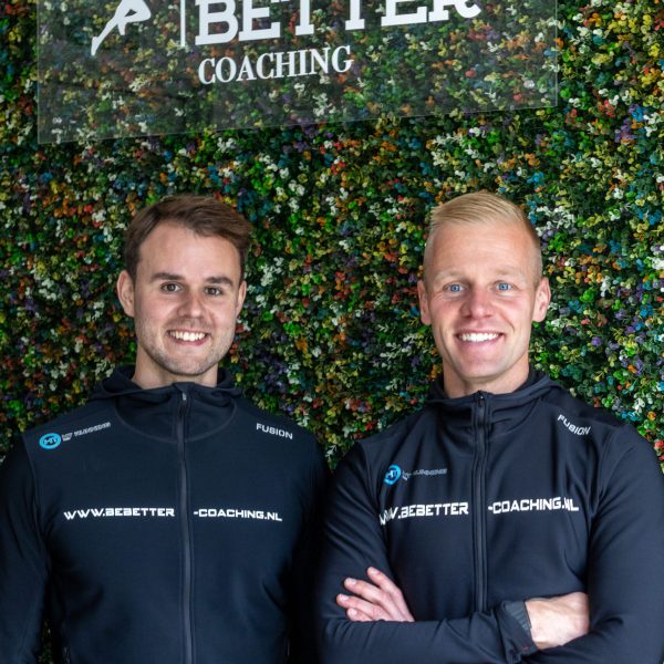 Extra team foto Jip en Remco Foto van het Be Better Running team Jip en Remco